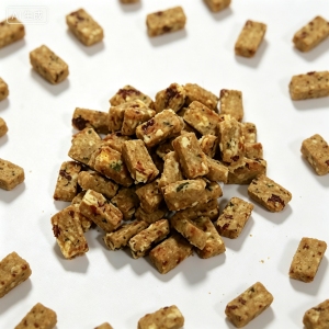 Kibble with Embedded Air-dried Raw Meat