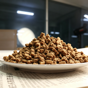 Plum Blossom Shaped Puffed Kibble（Dual Extrusion Process）