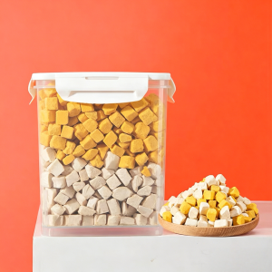Freeze-dried Chicken & Egg Yolk Blend Cubes