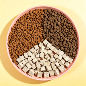 Beef Kibble with Freeze-Dried Duck & Pear Triple Blend