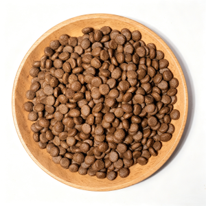 Dark Round Extruded Kibble